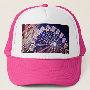 Pink Ferris wheel Trucker Hat