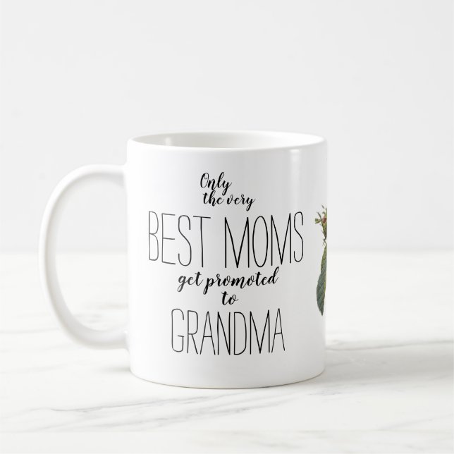 Pink Fine art rose pregnancy announcement Coffee M Mug (Left)