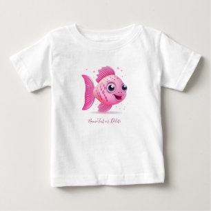 Pink Fish Baby T-Shirt