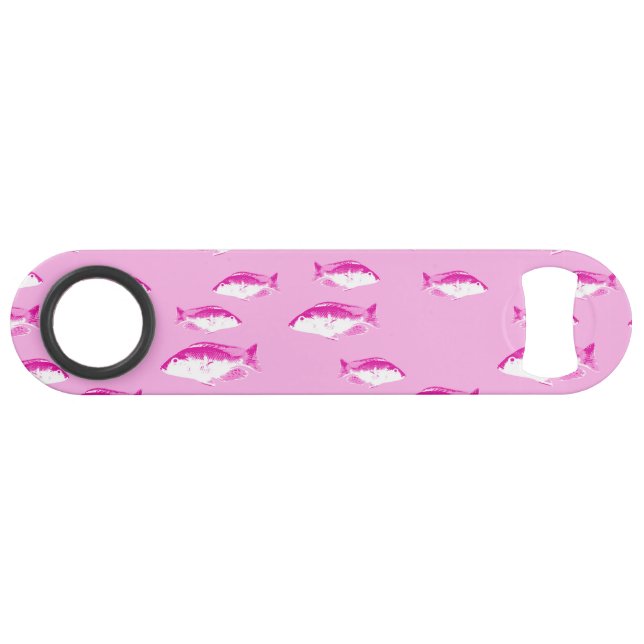 Pink fish bar key (Back Horizontal)
