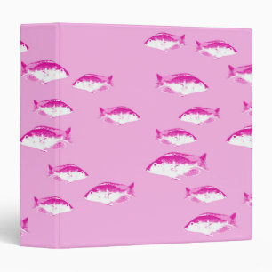 Pink fish binder