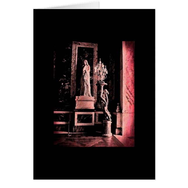 Pink Fisheye Versailles Statue (Front)