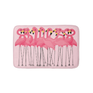 Pink Flamingo Bath Mats
