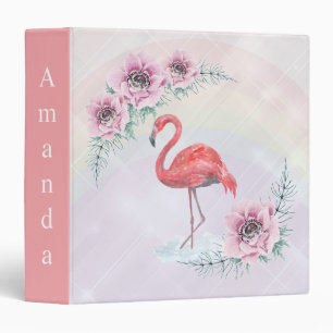 Pink Flamingo . Binder