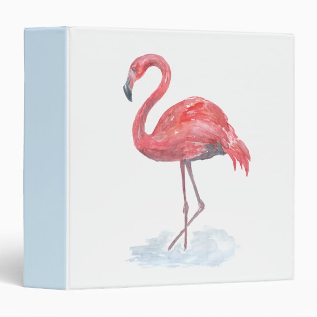 Pink Flamingo . Binder (Front/Spine)