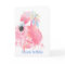 Pink Flamingo Birthday Greeting Card