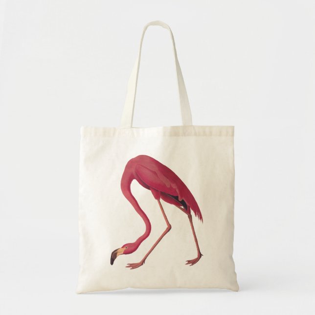 Pink Flamingo Budget Tote Bag (Front)