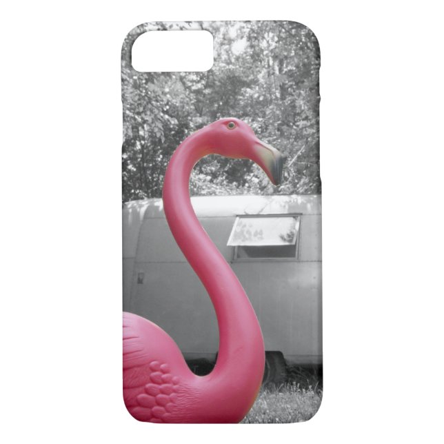 Pink Flamingo Case-Mate iPhone Case (Back)
