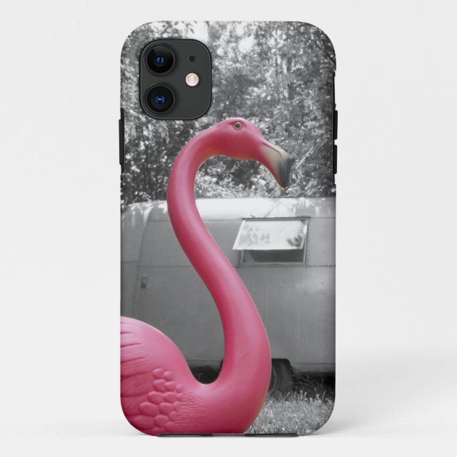 Pink Flamingo Case-Mate iPhone Case (Back)