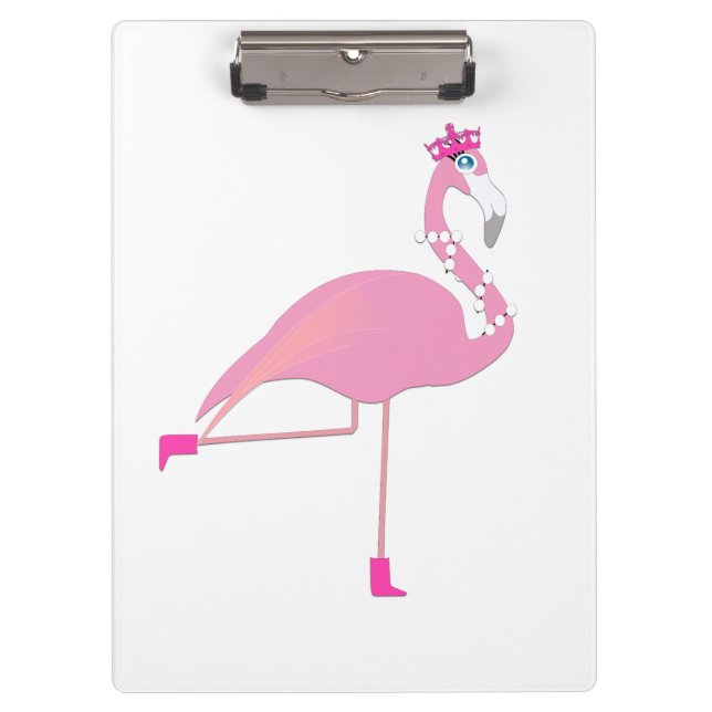 Pink Flamingo - Clipboard (Front)