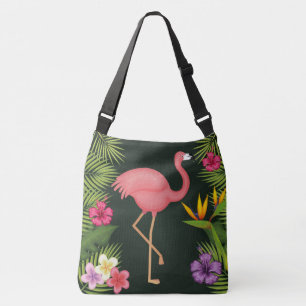 Pink Flamingo Crossbody Bag