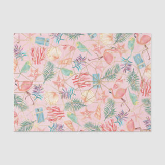 Pink Flamingo (Design 2 of the Pink Series) Tissue Paper