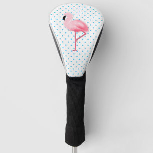 Pink Flamingo Driver Cover