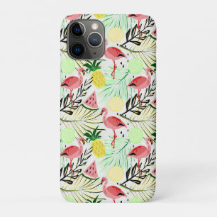 Pink Flamingo, fruit iPhone 11 Pro Case