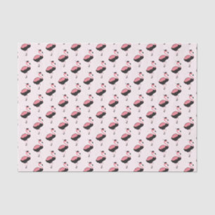 Pink Flamingo Graduation Tissue Paper