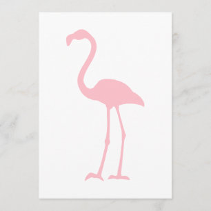 Pink Flamingo Invitation