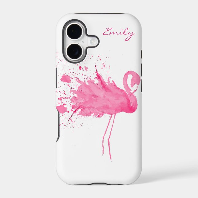 Pink Flamingo Monogram (Back)