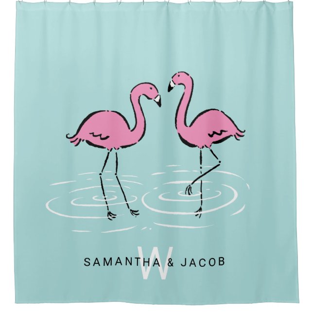 Pink Flamingo Monogram (Front)