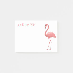 Pink Flamingo Note From