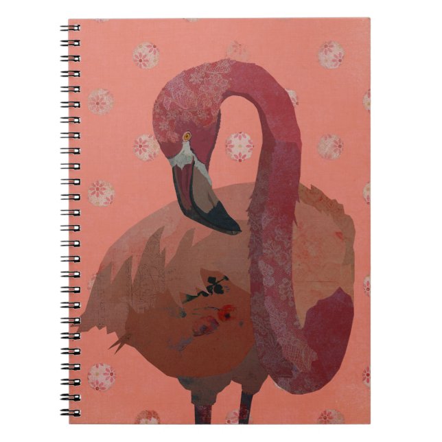 PINK FLAMINGO NOTEBOOK (Front)