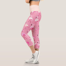 Pink Flamingo Paradise Watercolor Pattern