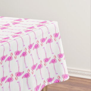 Pink Flamingo Pattern 2 Tablecloth