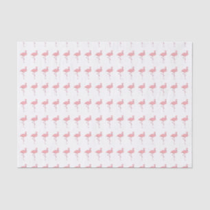 Pink Flamingo Pattern Tissue Paper