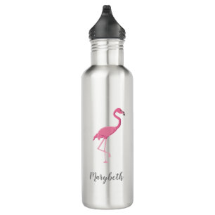 Pink Flamingo Personalized Bridesmaids Gift 710 Ml Water Bottle
