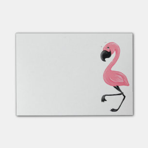 Pink Flamingo Post-it Note Pad