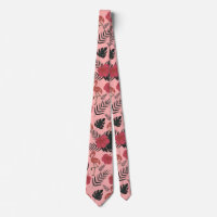Pink flamingo seamless pattern flowers and leaves