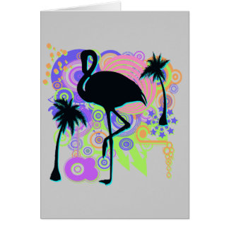 Pink Flamingo Silhouette