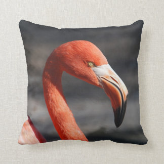 Pink Flamingo Throw Pillow