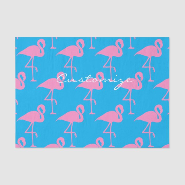Pink Flamingo Thunder_Cove Tissue Paper (Front)