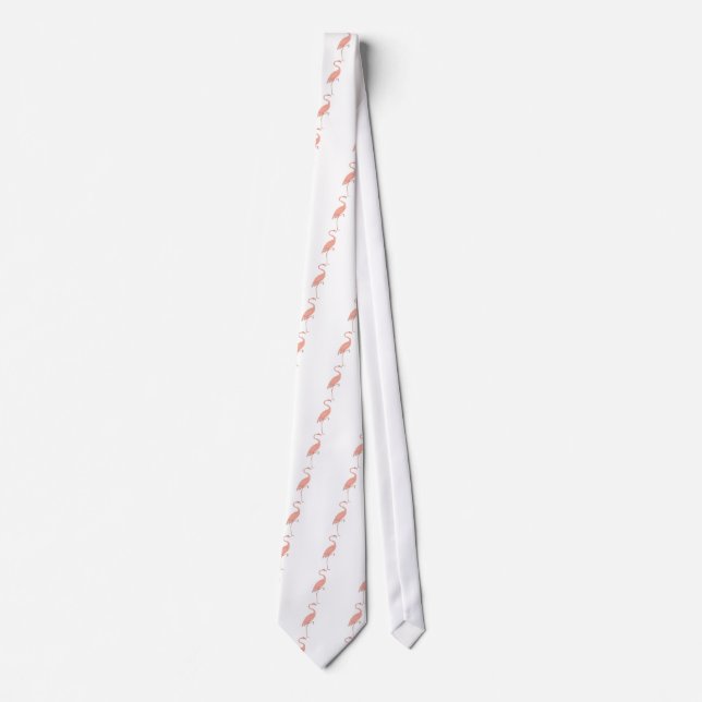 Pink Flamingo Tie (Front)