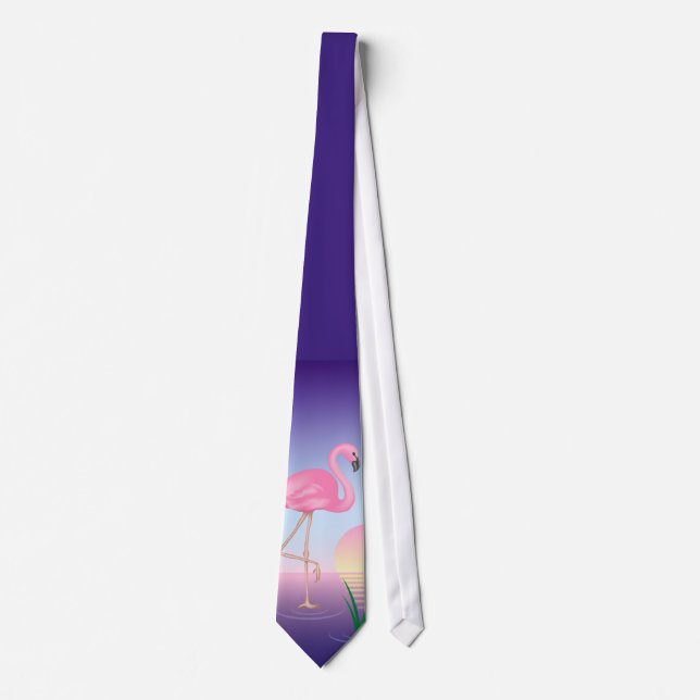 Pink Flamingo Tie (Front)