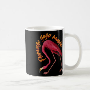 Pink Flamingo Yoga Coffee Mug