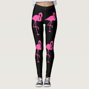 PINK FLAMINGO YOGA PANTS LEGGINGS