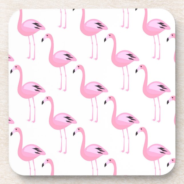 Pink Flamingos 2 Coaster (Front)