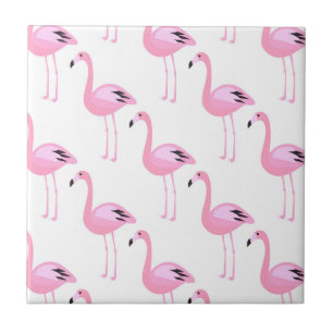 Pink Flamingos 2 Tile