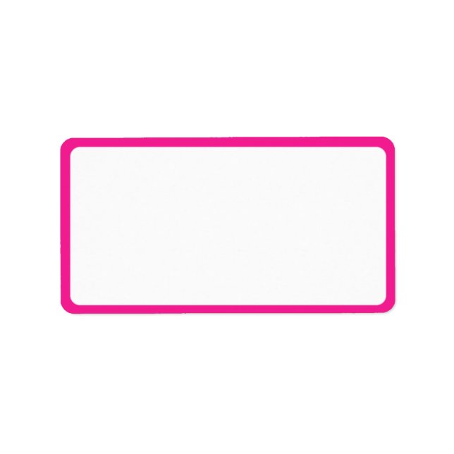 Pink Flamingos Address Labels (Front)