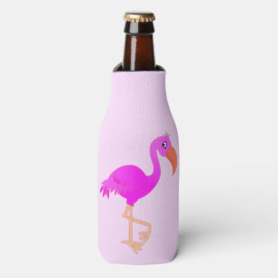 Pink Flamingos Bottle Cooler Your Colours