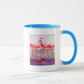 Pink Flamingos by Francis Lee Jaques Mug