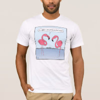 Pink Flamingos Cartoon