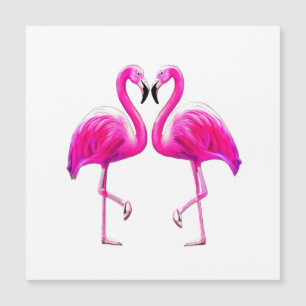 Pink Flamingos In Love 