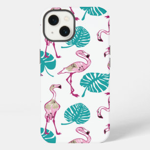 Pink Flamingos iPhone 13 Case