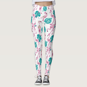 Pink Flamingos Leggings