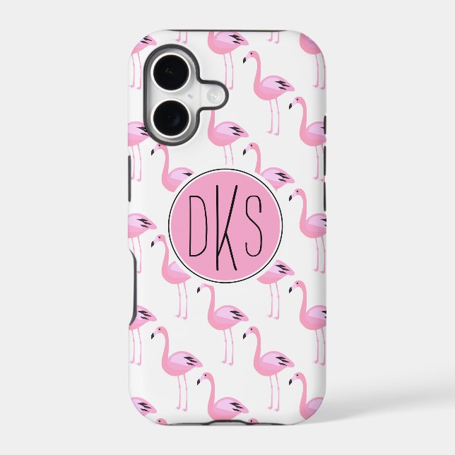 Pink Flamingos | Monogram (Back)
