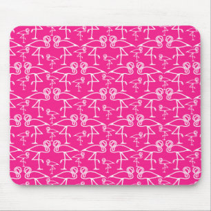 Pink Flamingos Mouse Pad