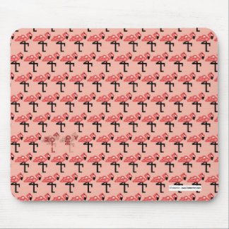 Pink Flamingos Mousepad