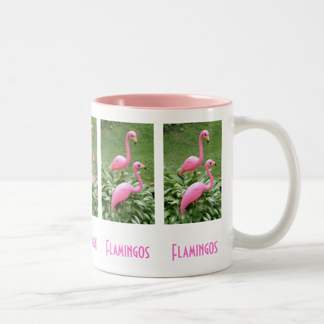 PINK FLAMINGOS mug (Right)